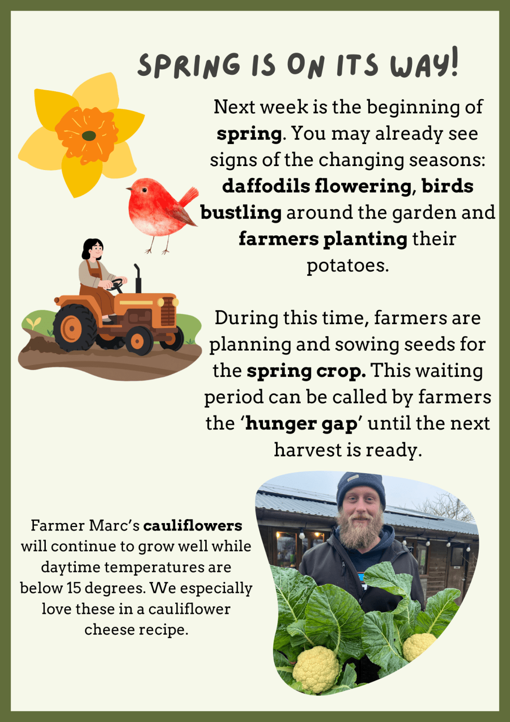 Spring is on its&nbsp;way!