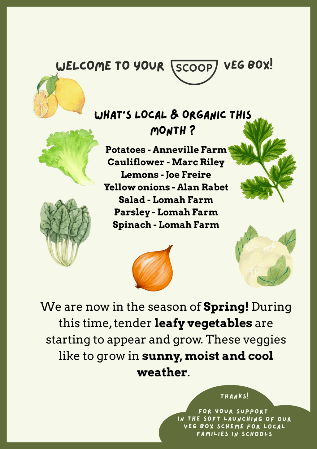 Veg Box 6th&nbsp;March